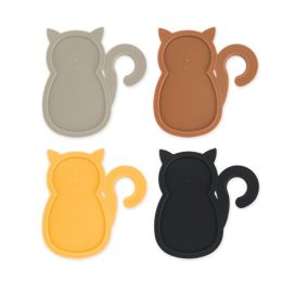 Cat Party Plates, Set of 4 by TrueZoo