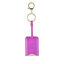 KeyFab: PinkBottle Opener Key Chain with vinyl cover by Blus