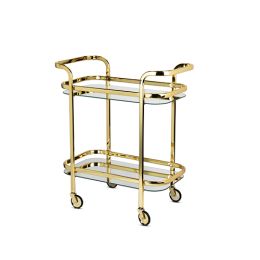 Gold Bar Cart by ViskiÂ®