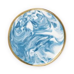 Marbled Ceramic Plate by TwineÂ®