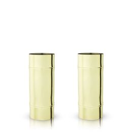 Gold Bamboo Highball Glasses by ViskiÂ®