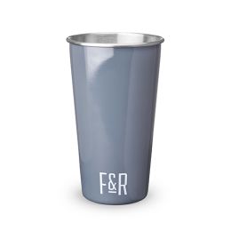 Bottle Opening Pint Cup Set - Grey